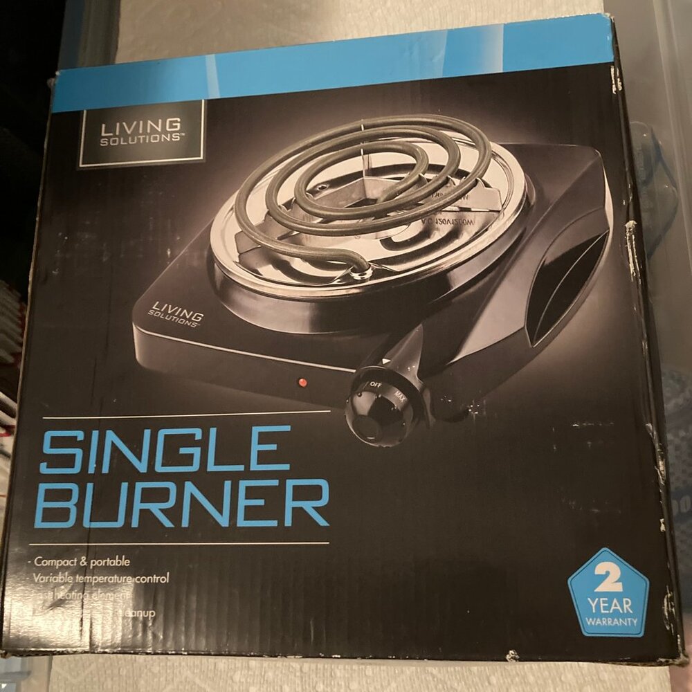 ITEM NO.36: Single burner. Electric. New.